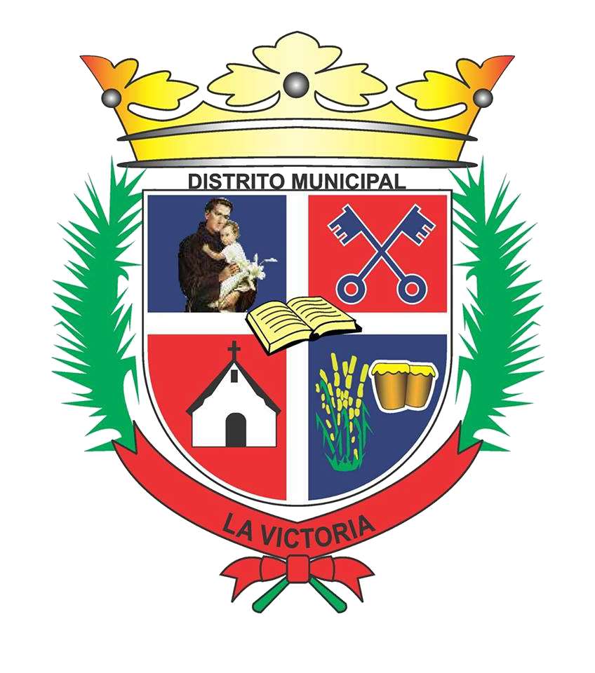 Escudo histórico del distrito municipal de La Victoria
